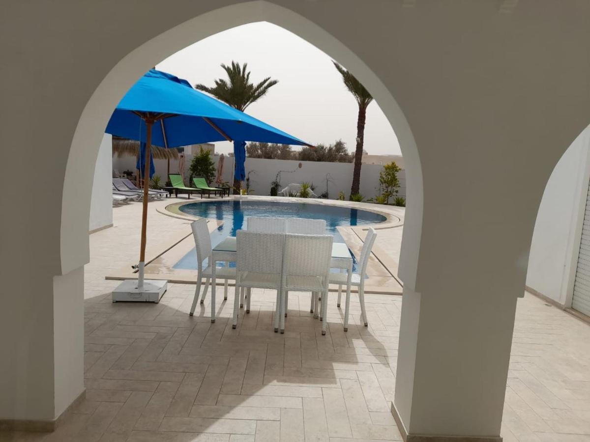 Villa La Palmeraie D'Arkou, Grande Piscine Exterior foto