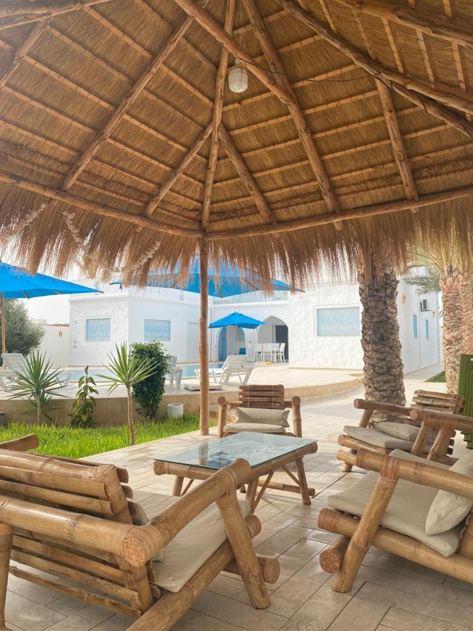 Villa La Palmeraie D'Arkou, Grande Piscine Exterior foto